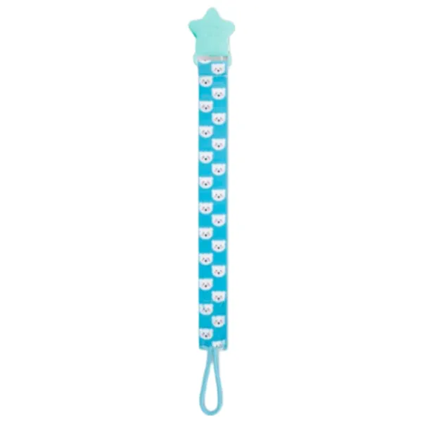 Clip pentru suzetă universal BabyJem 427  Unisex / 0 luni - / Latex / Blue photo 1