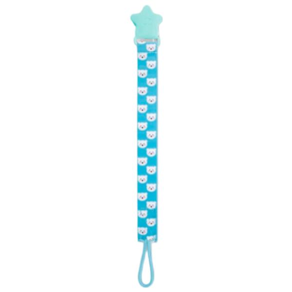 Clip pentru suzetă universal BabyJem 427  Unisex / 0 luni - / Latex / Blue photo 1