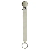 Clip pentru suzetă universal Bibs Ribbon 9409214  Unisex / 0 luni - / Latex / Sand