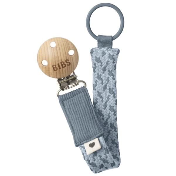 Clip pentru suzetă Bibs 9401103  Unisex / 0 luni - / Latex / Blue photo 1