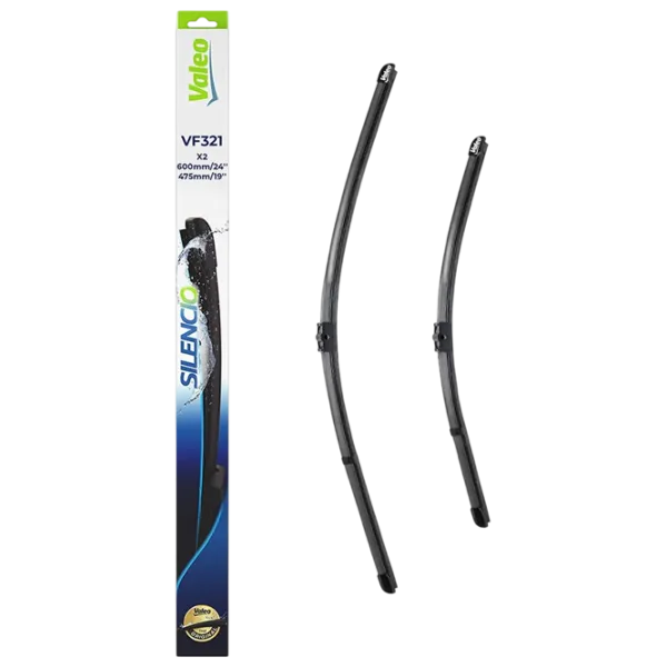 Стеклоочиститель Передние Alpina 2005 - 2013 (Silencio Flat VF321) Valeo / 24" + 19" / 600 мм+ 475 мм photo 2