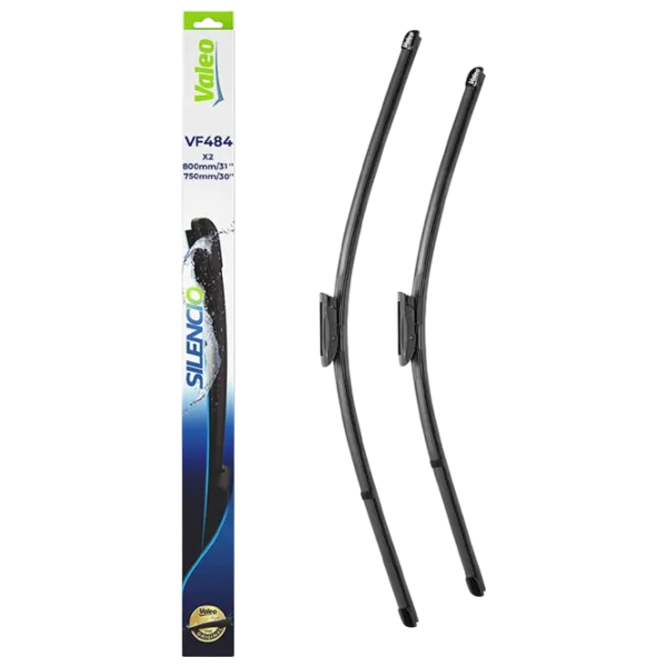 Ștergător parbriz Față Citroën 2013 - (Silencio Flat VF484) Valeo / 32" + 30" / 800 mm + 750 mm photo 1