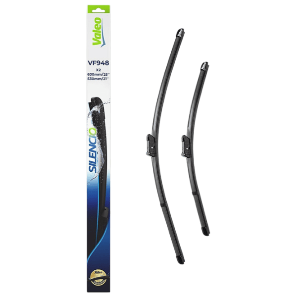 Ștergător parbriz Față EVO 2008 - 2018 (Silencio Flat VF468) Valeo / 26" + 16" / 650 mm + 400 mm photo 1