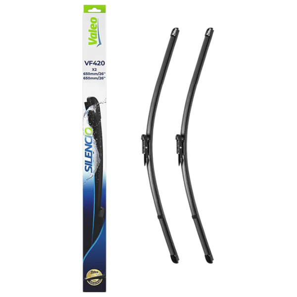 Стеклоочиститель Передние Audi 2006 - 2015 (Silencio Flat VF454) Valeo / 26" + 26" / 650 мм + 650 мм photo 1