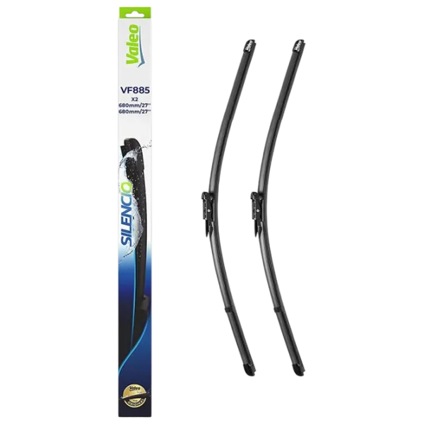 Ștergător parbriz Față Ford 2014 - 2022 (Silencio Flat VF885) Valeo / 27" + 27" / 680 mm + 680 mm photo 1