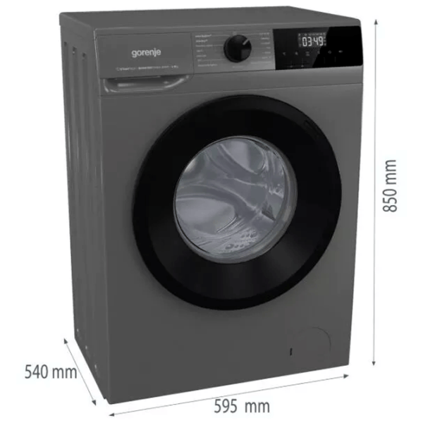 Mașină de spălat Gorenje W1NHPI84AST/PL 8 kg / 1400 rpm / Graphite photo 9
