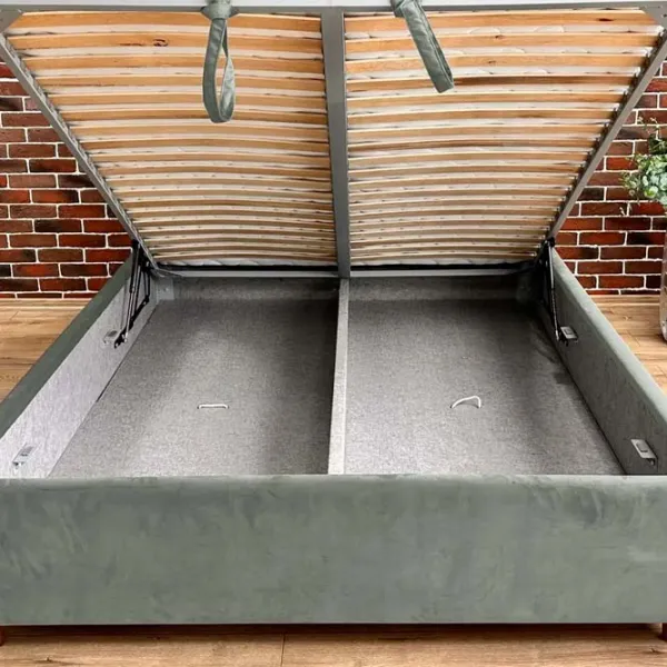 Кровать Crinela Premium Victoria Laguna 43 160 x 200 см / Фанера / Антрацит photo 5