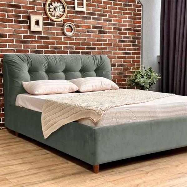 Кровать Crinela Premium Victoria Laguna 43 180 x 200 см / Фанера / Антрацит photo 2