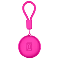 Smart Tracker Cellularline Tracy - Designed for iOS Pink
