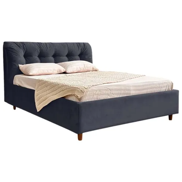 Кровать Crinela Premium Victoria Laguna 44 160 x 200 см / Фанера / Графит photo 1