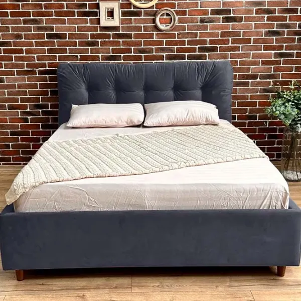 Кровать Crinela Premium Victoria Laguna 44 160 x 200 см / Фанера / Графит photo 3