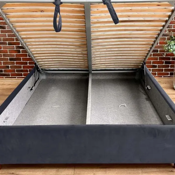 Кровать Crinela Premium Victoria Laguna 44 160 x 200 см / Фанера / Графит photo 5