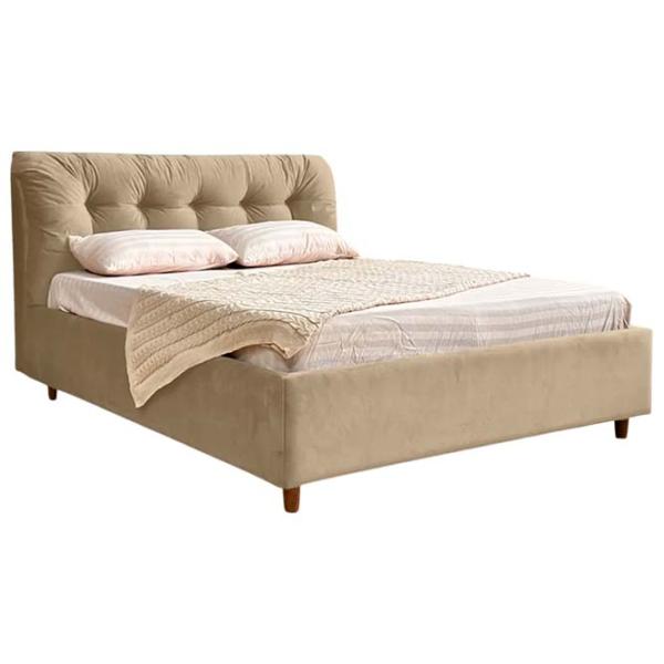 Кровать Crinela Premium Victoria Laguna 07 160 x 200 см / Фанера / Бежевый photo 1