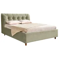 Кровать Crinela Premium Victoria Laguna 09 160 x 200 см / Фанера / Каменно-серый