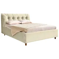 Кровать Crinela Premium Victoria Laguna 03 160 x 200 см / Фанера / Слоновая кость