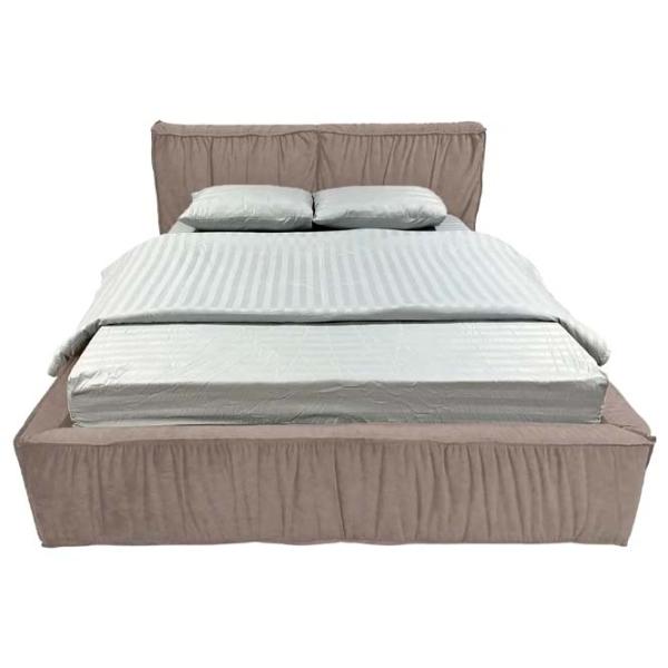 Кровать Crinela Lux Selina Mono 04 160 x 200 см / Фанера / Светло-коричневый photo 2