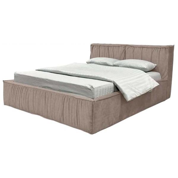 Кровать Crinela Lux Selina Mono 04 160 x 200 см / Фанера / Светло-коричневый photo 3