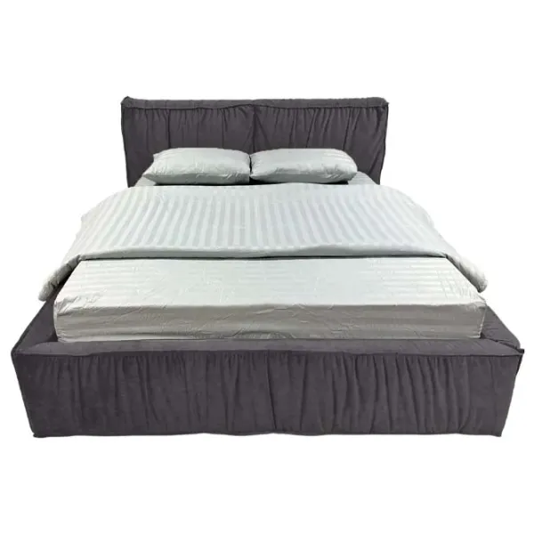 Pat Crinela Lux Selina Mono 07 160 x 200 cm / Placaj / Dark Gray photo 2