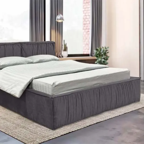 Pat Crinela Lux Selina Mono 07 160 x 200 cm / Placaj / Dark Gray photo 3