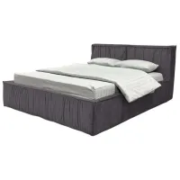 Pat Crinela Lux Selina Mono 07 180 x 200 cm / Placaj / Dark Gray photo 2