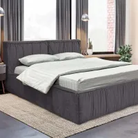 Pat Crinela Lux Selina Mono 07 180 x 200 cm / Placaj / Dark Gray photo 4
