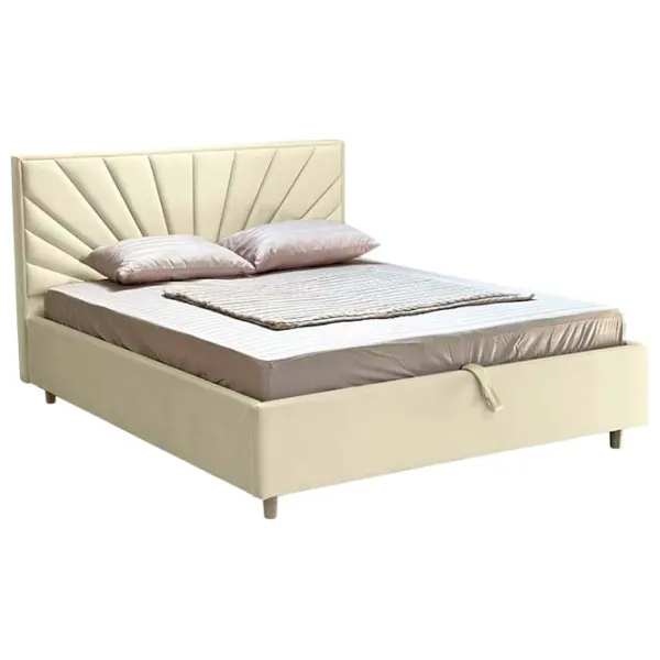 Кровать Crinela Lux Sunny Laguna 03 180 x 200 см / Фанера / Слоновая кость photo 1