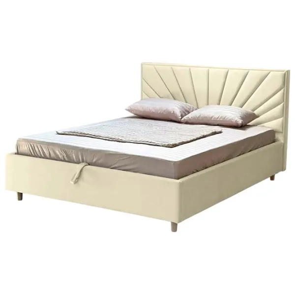 Кровать Crinela Lux Sunny Laguna 03 180 x 200 см / Фанера / Слоновая кость photo 2