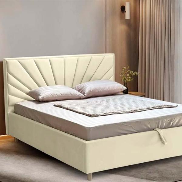 Кровать Crinela Lux Sunny Laguna 03 180 x 200 см / Фанера / Слоновая кость photo 3