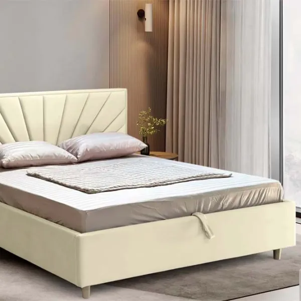 Кровать Crinela Lux Sunny Laguna 03 180 x 200 см / Фанера / Слоновая кость photo 4