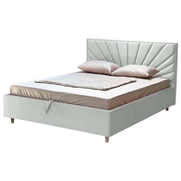 Кровать Crinela Lux Sunny Laguna 41 160 x 200 см / Фанера / Светло Серый photo 2