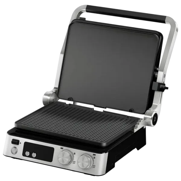 Grill electric Braun CG 7040 Contact, Barbecue / 2000 W / Inox Black photo 2