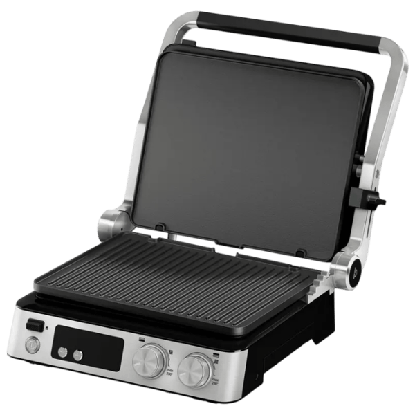 Grill electric Braun CG 7040 Contact, Barbecue / 2000 W / Inox Black photo 2