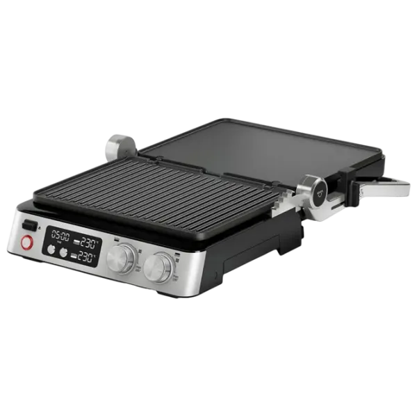 Grill electric Braun CG 7040 Contact, Barbecue / 2000 W / Inox Black photo 3