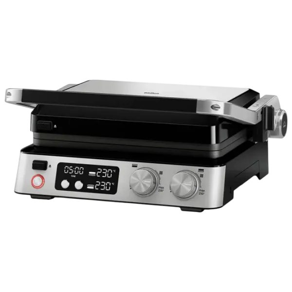 Grill electric Braun CG 7040 Contact, Barbecue / 2000 W / Inox Black photo 4