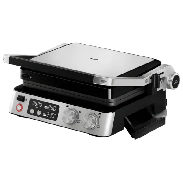 Grill electric Braun CG 7040 Contact, Barbecue / 2000 W / Inox Black photo 5