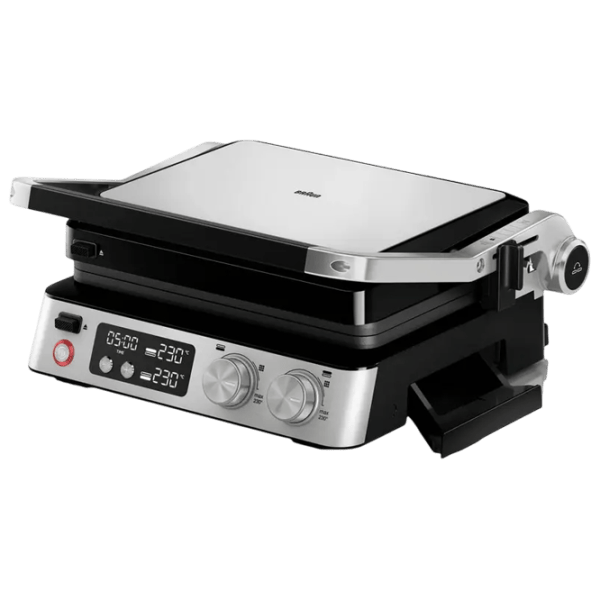 Grill electric Braun CG 7040 Contact, Barbecue / 2000 W / Inox Black photo 5