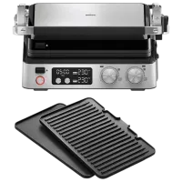 Электрогриль Braun CG 7040 Контактный, Барбекю / 2000 Вт / Нержавеющая сталь Черный photo 8