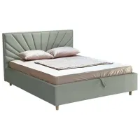 Кровать Crinela Lux Sunny Laguna 43 160 x 200 см / Фанера / Серый