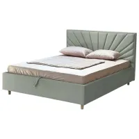Кровать Crinela Lux Sunny Laguna 43 160 x 200 см / Фанера / Серый photo 2