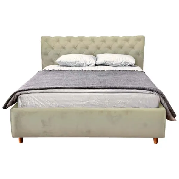 Pat Crinela Premium Denise Laguna 09 160 x 200 cm / Placaj / Piatră gri photo 3