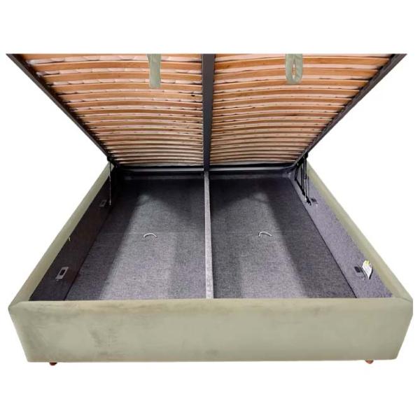 Pat Crinela Premium Denise Laguna 09 180 x 200 cm / Placaj / Piatră gri photo 2