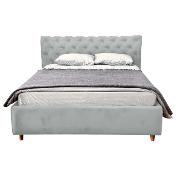 Кровать Crinela Premium Denise Laguna 42 160 x 200 см / Фанера / Серый photo 2