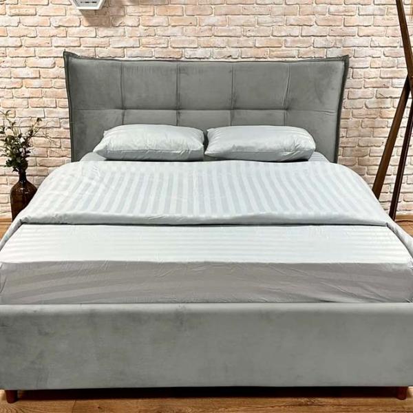 Кровать Crinela Premium Lesley Laguna 43 160 x 200 см / Фанера / Серый photo 3