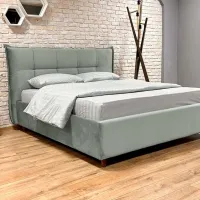 Кровать Crinela Premium Lesley Laguna 43 180 x 200 см / Фанера / Серый photo 2