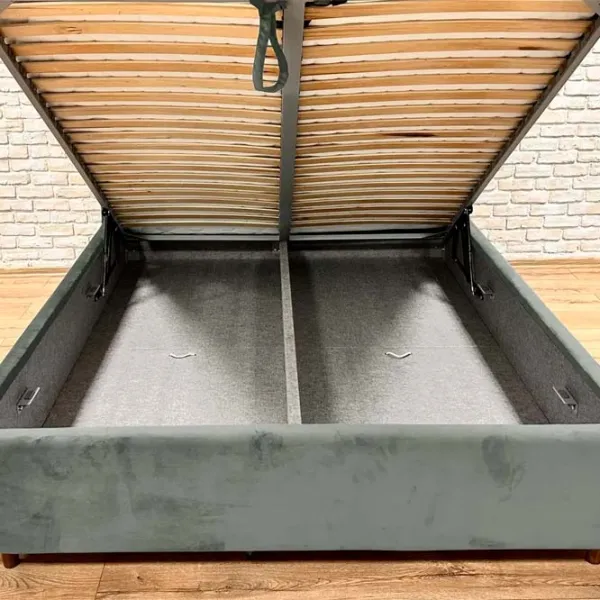 Кровать Crinela Premium Lesley Laguna 43 180 x 200 см / Фанера / Серый photo 4