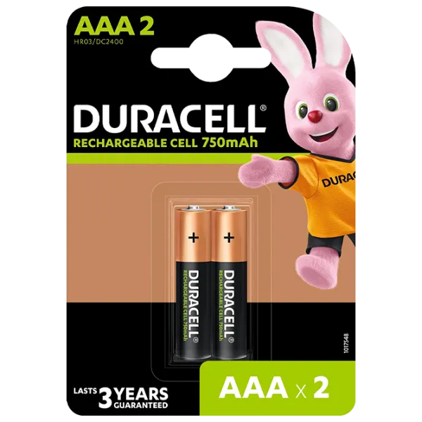 Acumulator Duracell DC2400 Lithium AAA 1.2 V / 2 buc. photo 1