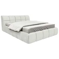 Кровать Crinela Premium Jenny Malibu 01 160 x 200 см / Фанера / Белый