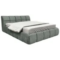 Кровать Crinela Premium Jenny Malibu 04 160 x 200 см / Фанера / Серый