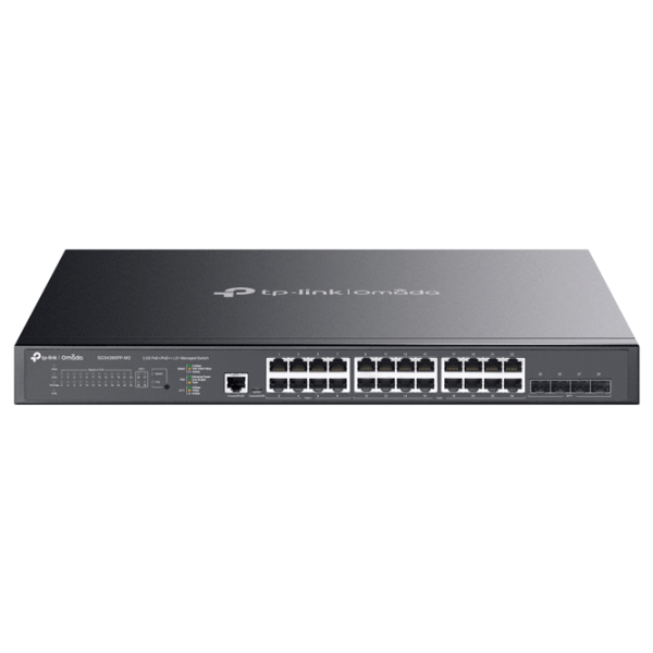 Switch TP-Link SG3428XPP-M2 Black photo 1