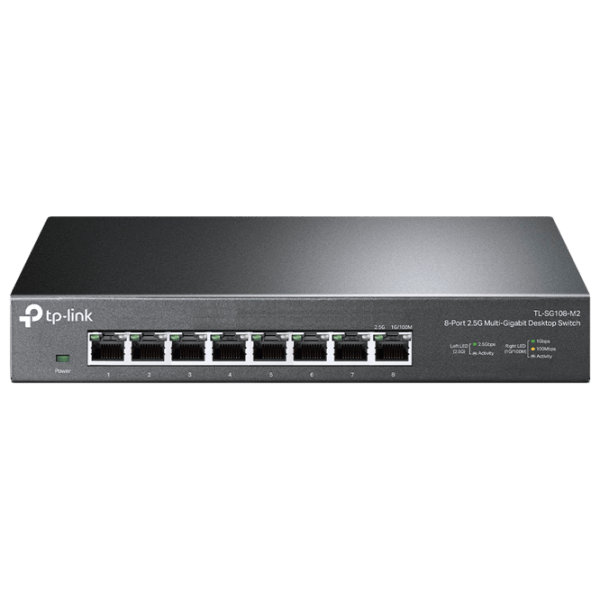 Коммутатор TP-Link TL-SG108-M2 Черный photo 1
